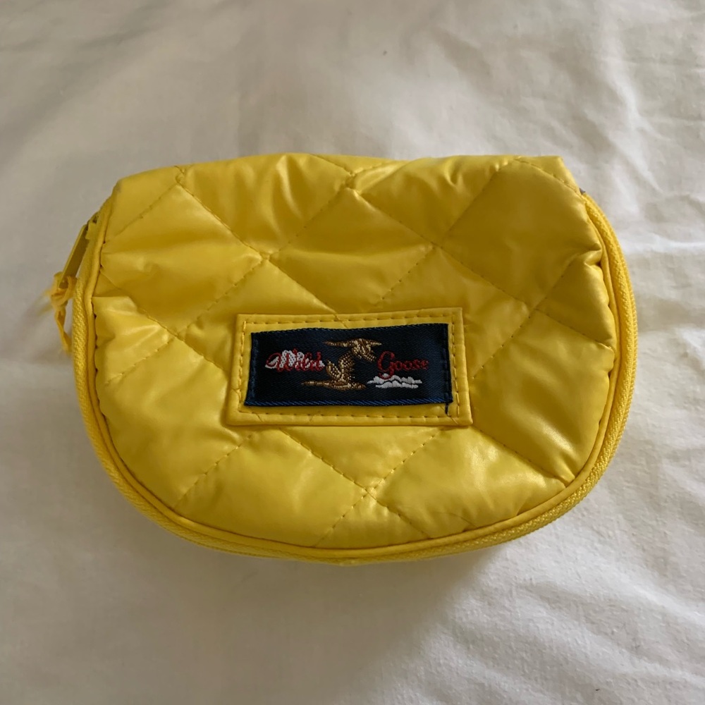 Yellow Quilted Wild Goose bag